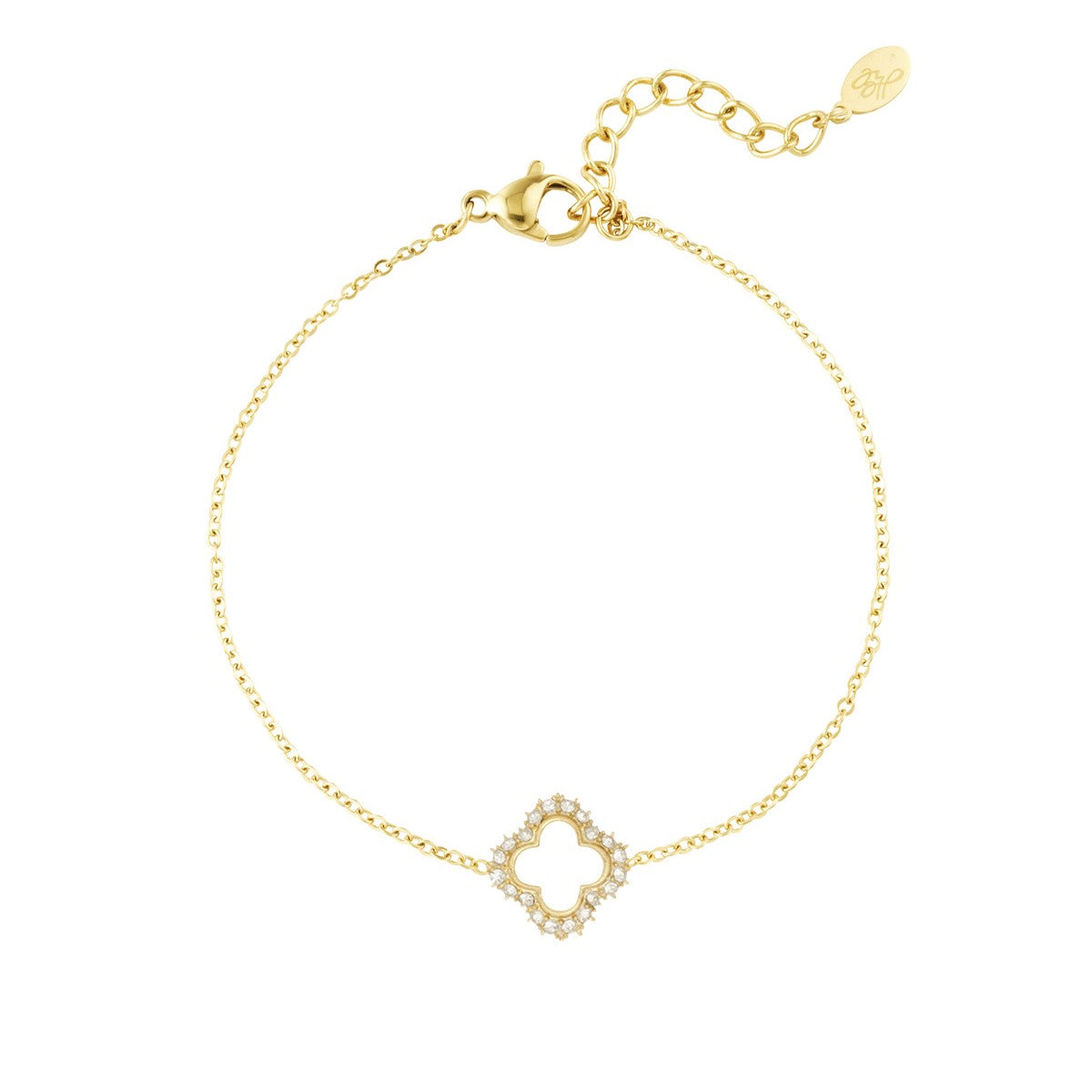 Lucky Flower Bracelet in Gold by Kataleya