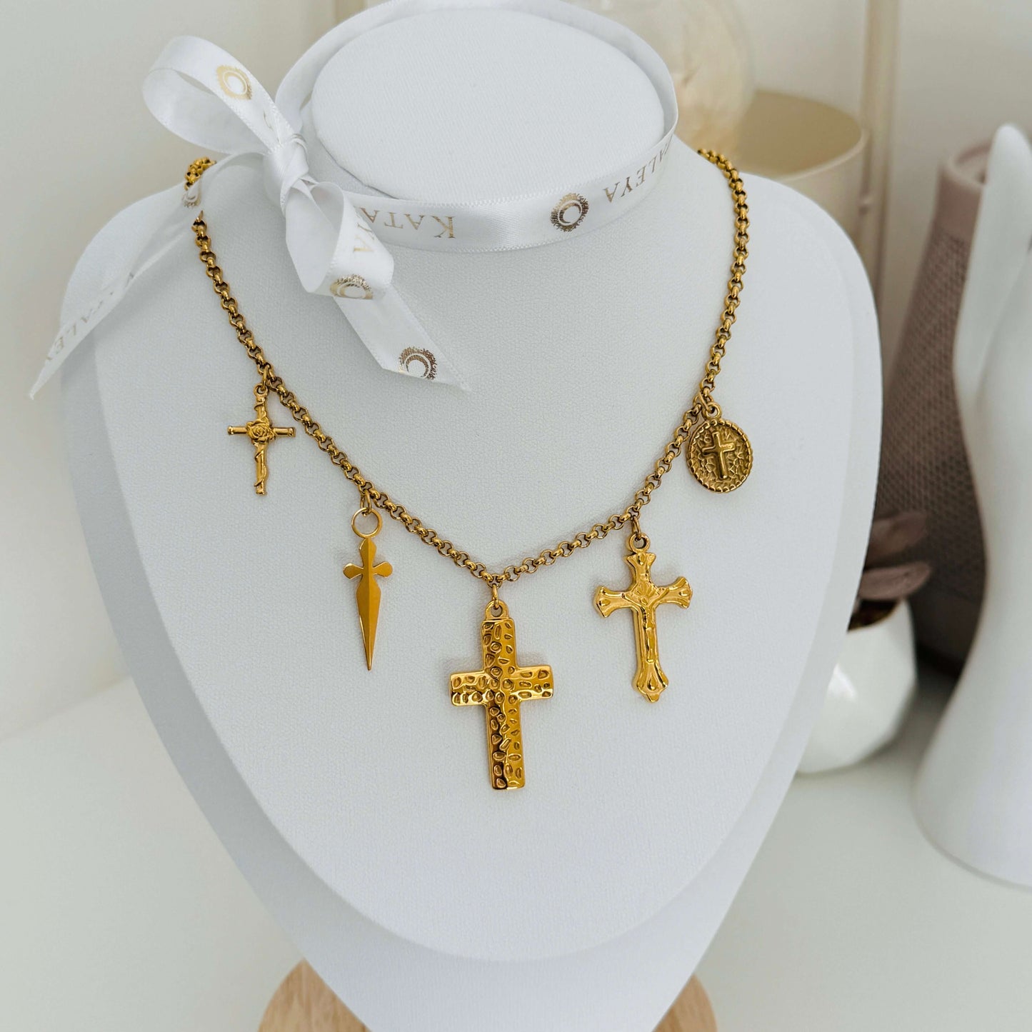 O-Chain Gold Necklace 2mm by Kataleya