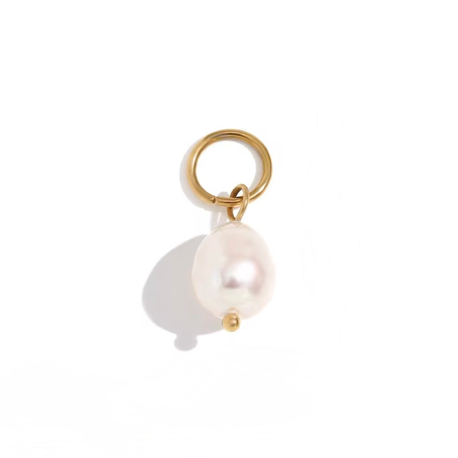 Single Pearl Charm by Kataleya