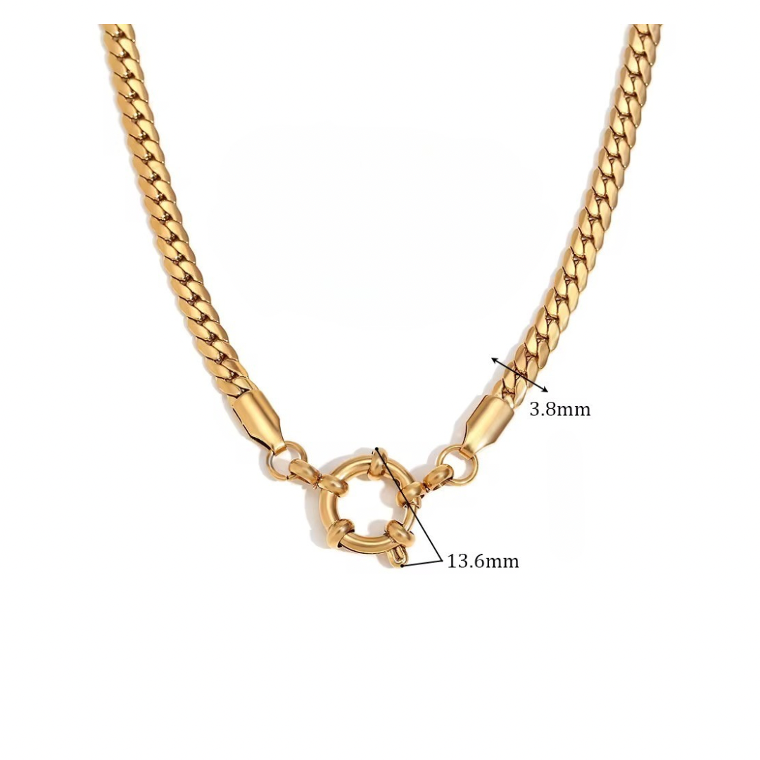 Anchor Clasp Necklace