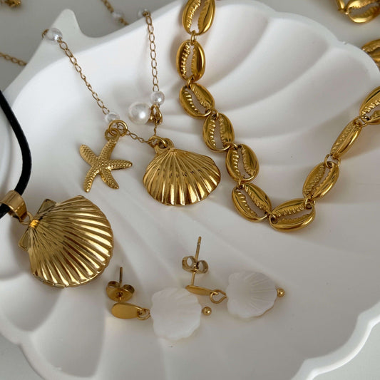 Niley Shell Necklace - Kataleya