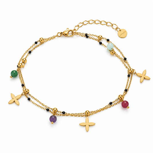 Huacachina Gold Anklet