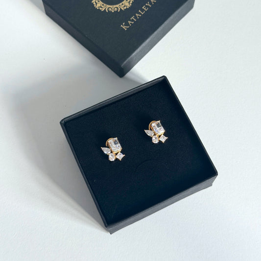 Lumia Bloom Earrings — 18ct Gold Plated / Sterling Silver