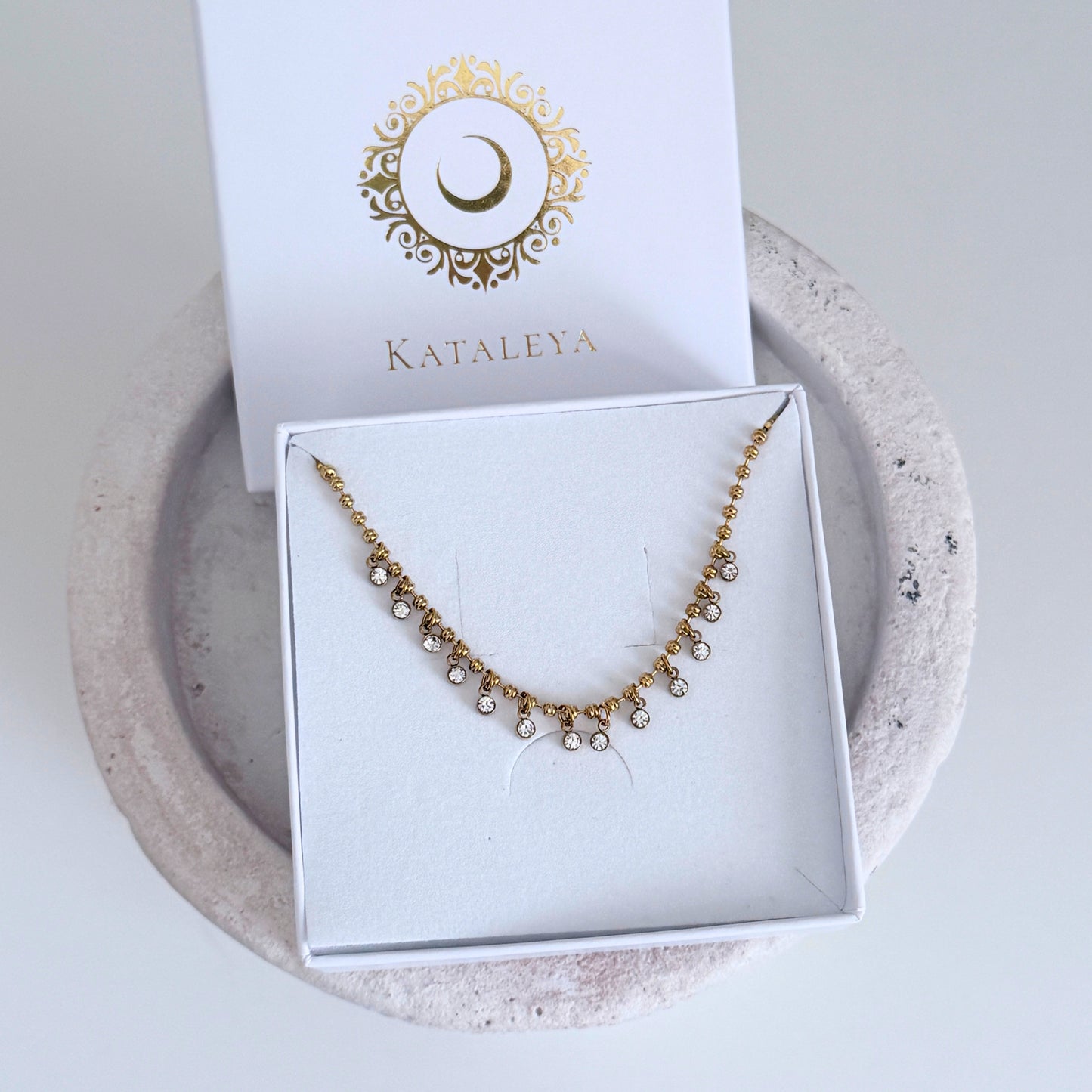 Lyra Necklace Set | Layered Gold Necklace Set