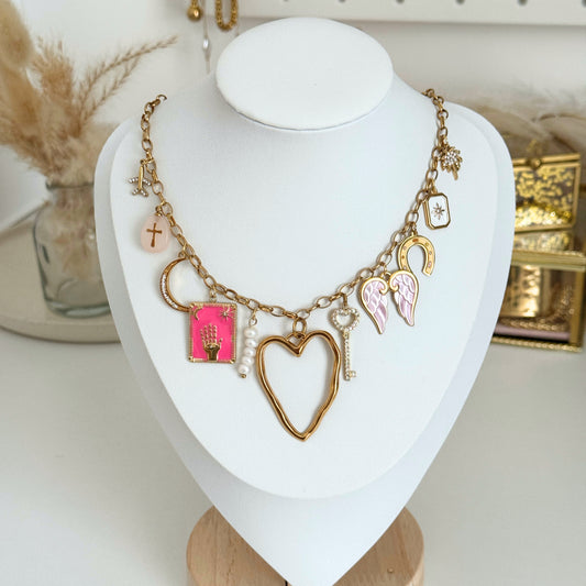 Multi-Charm Necklace Ariana
