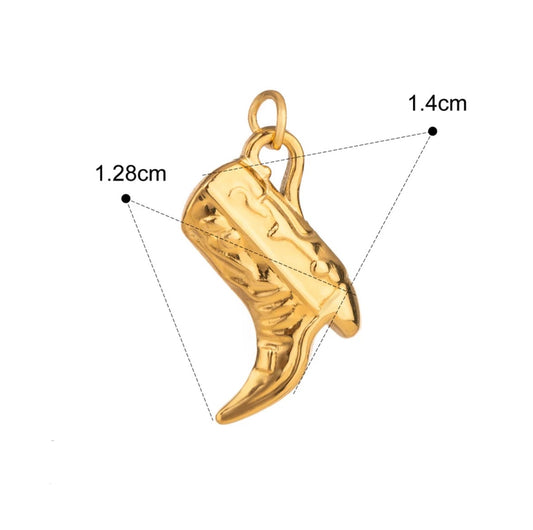 Cowboy Boot Charm