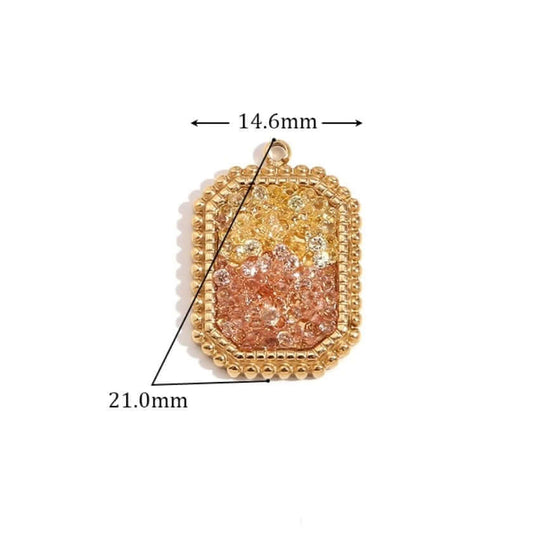 Orange & Yellow Charm