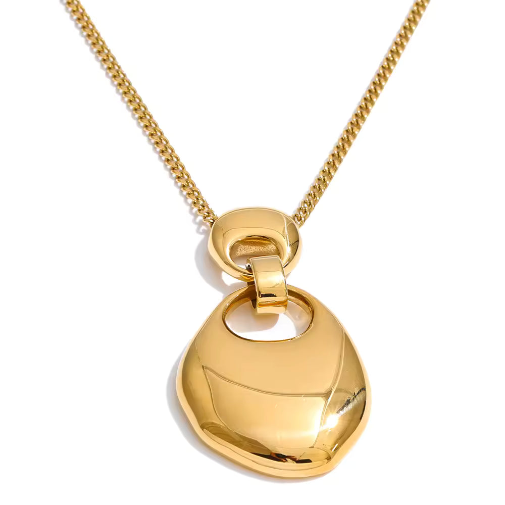 Gaia - Waterproof Gold Pendant Necklace