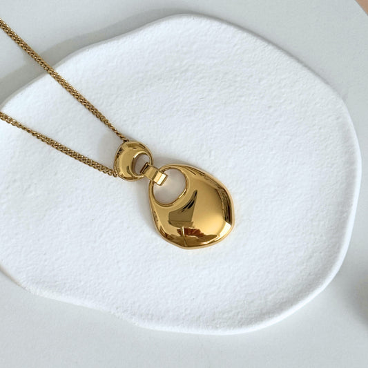 Gaia - Waterproof Gold Pendant Necklace