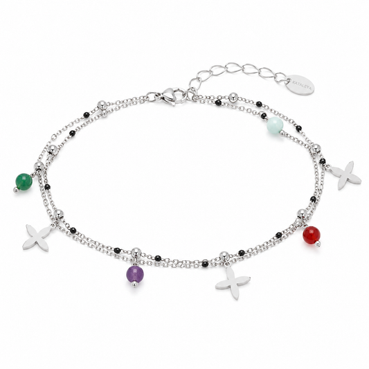 Huacachina Silver Anklet