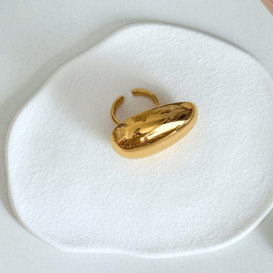 Lume - Waterproof Gold Statement Ring