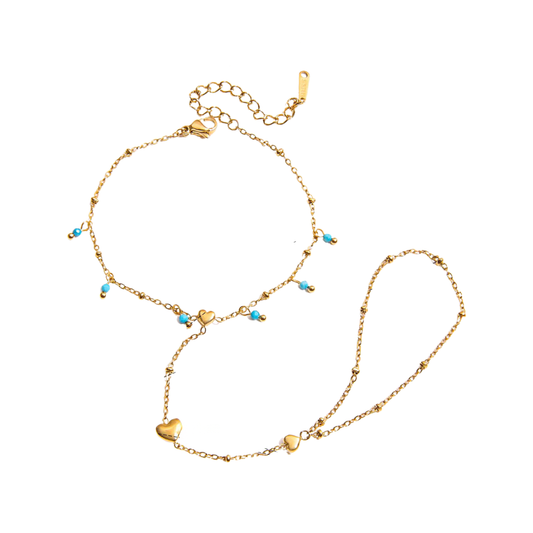 Nera - Waterproof Gold Hand Chain Bracelet