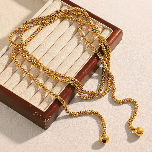 Sorelle - Waterproof Long Chain Necklace