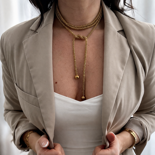 Sorelle - Waterproof Long Chain Necklace
