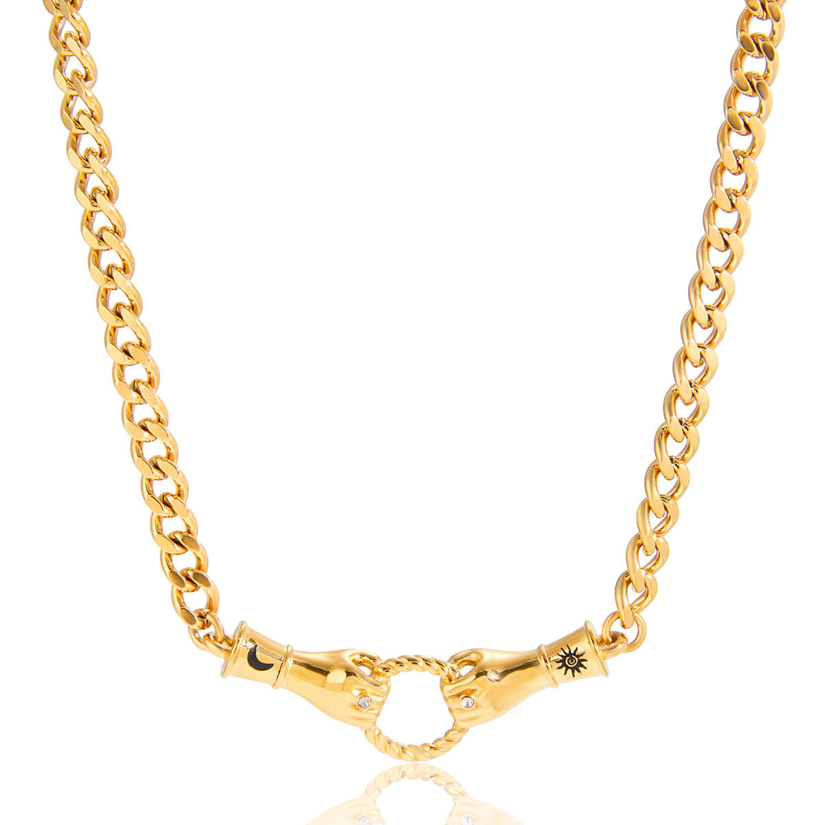 Lyra Necklace Set | Layered Gold Necklace Set