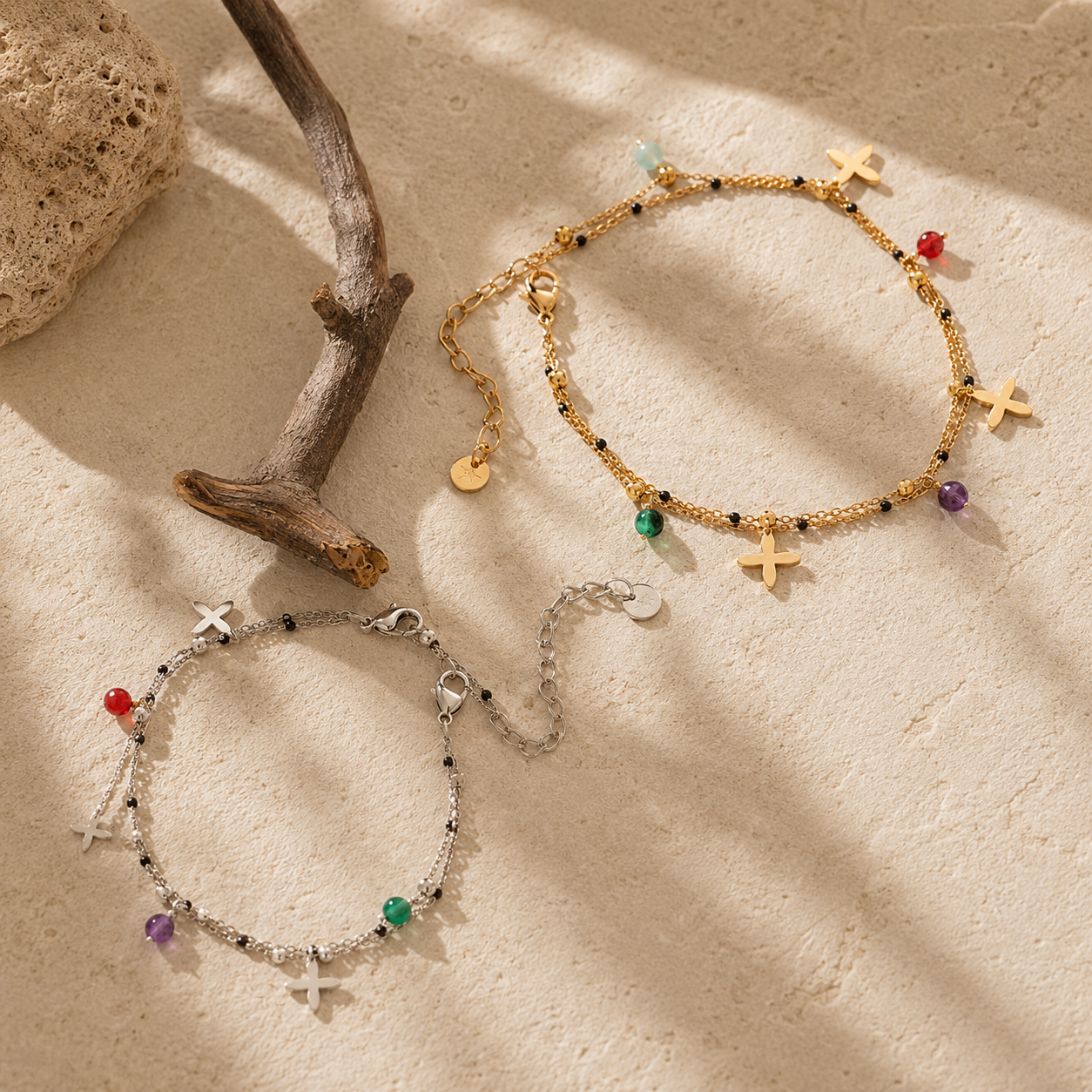 Huacachina Silver Anklet