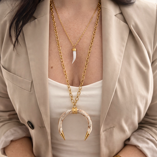 Demeter - Waterproof Gold Statement Necklace