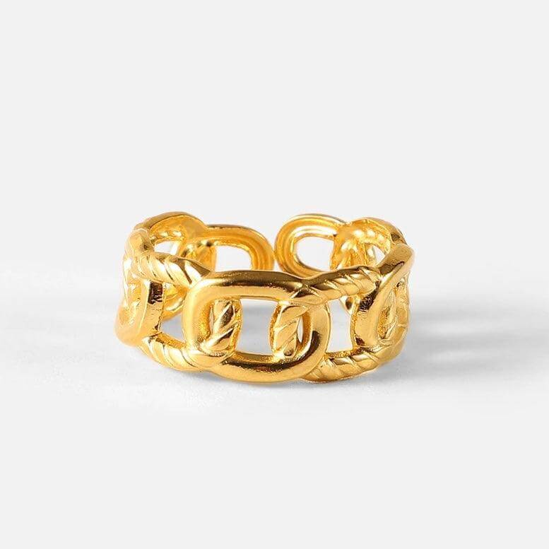 Knot Band Ring Gold - Kataleya