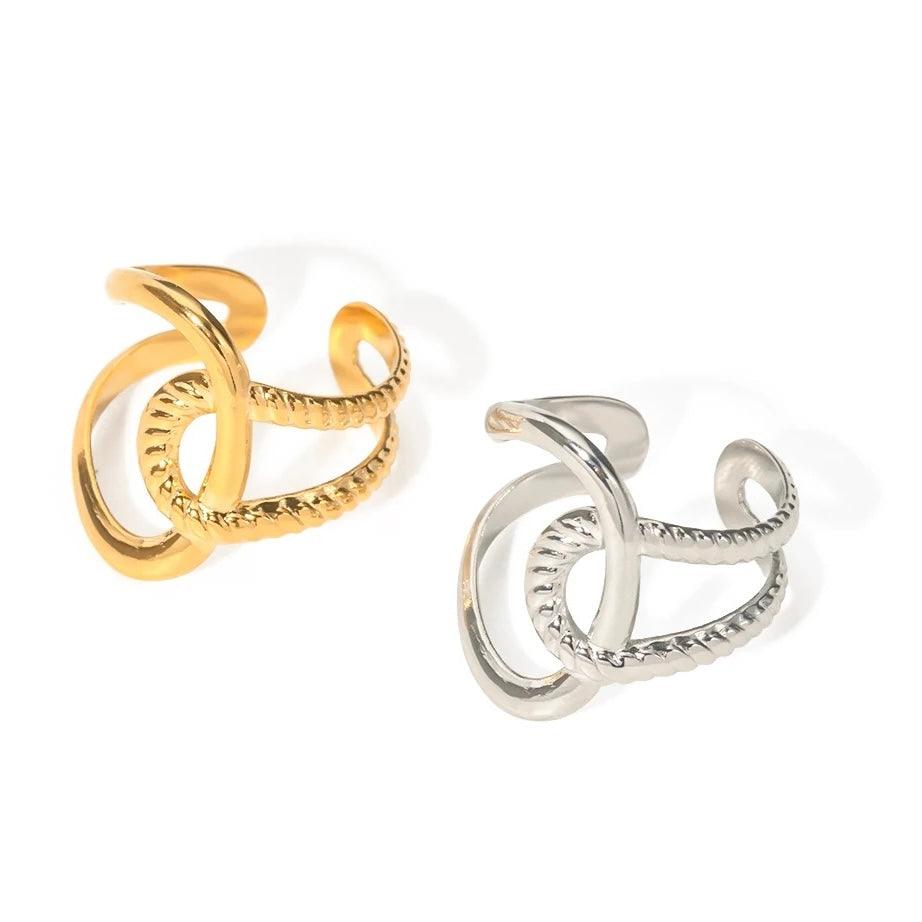 Knot Ring Gold - Kataleya